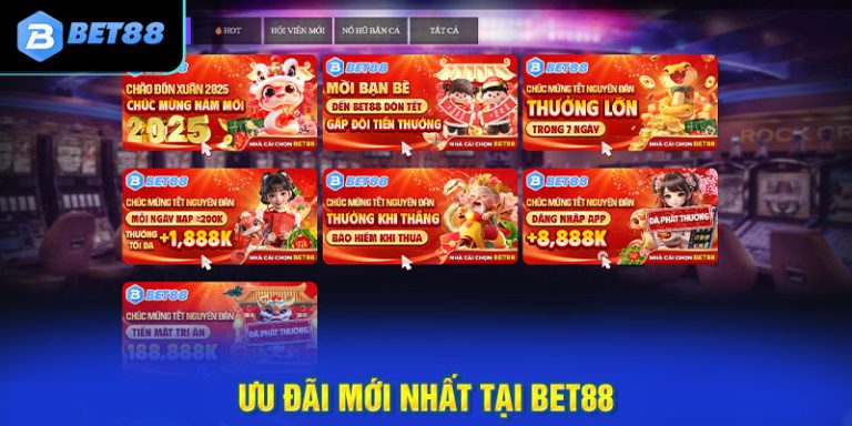 Khuyến mãi của nhà cái bet88